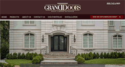 Desktop Screenshot of granddoors.com